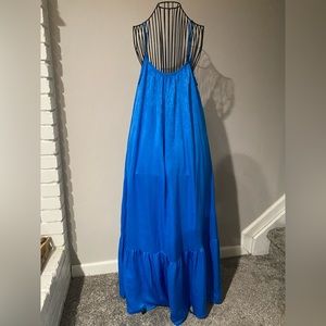 NWT gorgeous royal blue maxi dress from BOG collective - size small